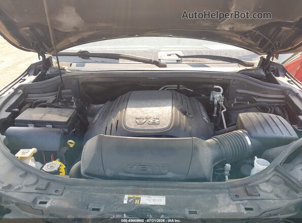 1C4SDJCT1JC213452 2018 DODGE DURANGO Black უკანა ხედი