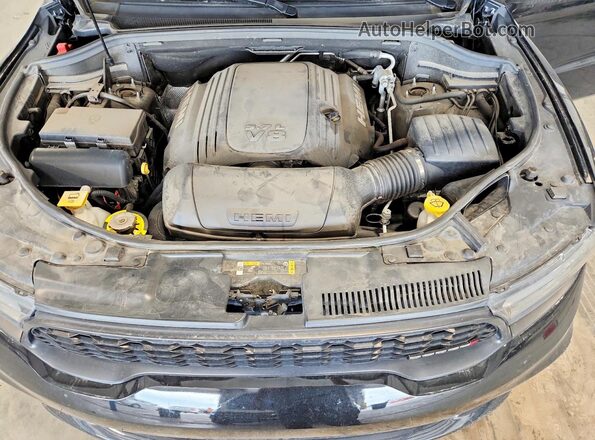 1C4SDJCT1NC132988 2022 DODGE DURANGO Black Вид підкапотного простору