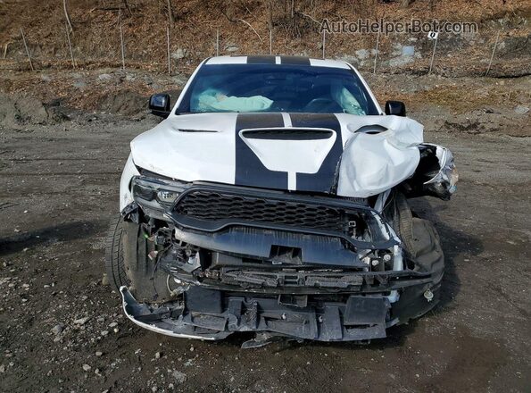 1C4SDJCT1NC204546 2022 DODGE DURANGO Белый Вид спереди