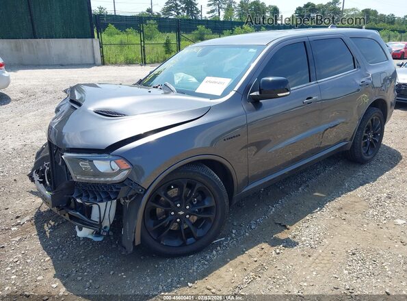 1C4SDJCT2LC161686 2020 DODGE DURANGO Black Передня ліва чверть