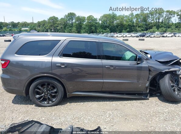 1C4SDJCT2LC161686 2020 DODGE DURANGO Black Вид задньої частини салону