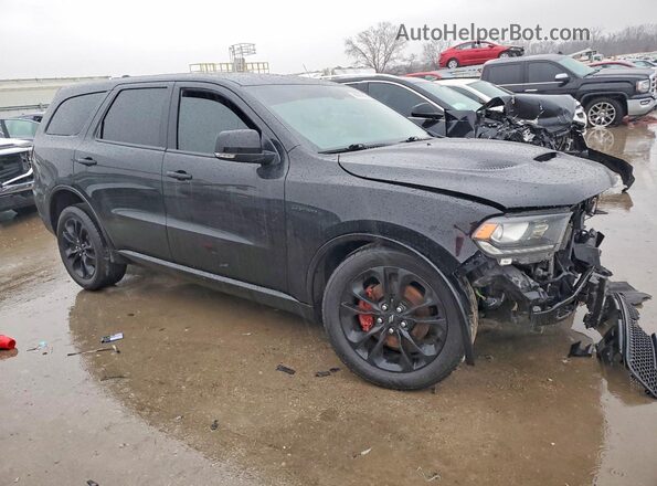 1C4SDJCT2LC394760 2020 DODGE DURANGO Black Передня права чверть