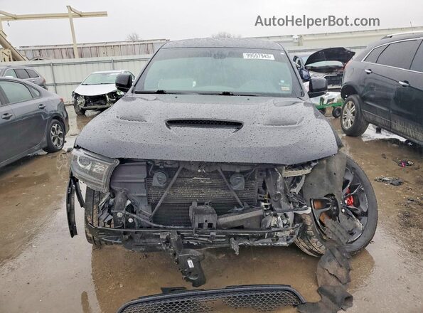 1C4SDJCT2LC394760 2020 DODGE DURANGO Black Вид спереду
