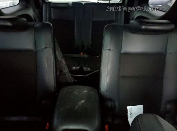1C4SDJCT2LC394760 2020 DODGE DURANGO Black Вид задніх сидінь