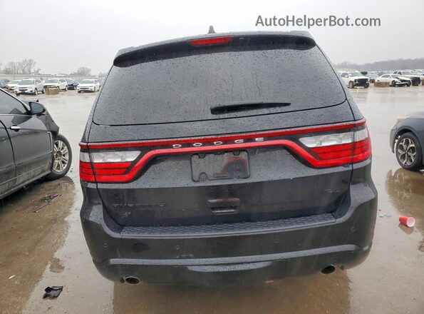 1C4SDJCT2LC394760 2020 DODGE DURANGO Black Вид ззаду