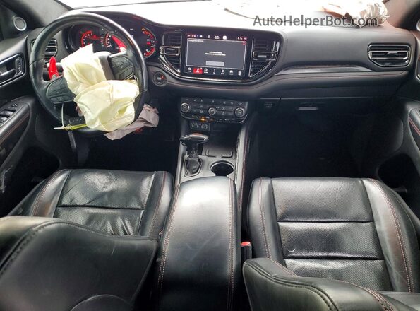 1C4SDJCT2MC547641 2021 DODGE DURANGO Black Առջևի վահանակի տեսք