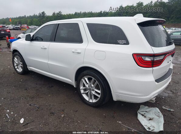 1C4SDJCT2NC194285 2022 DODGE DURANGO White უკანა მარცხენა