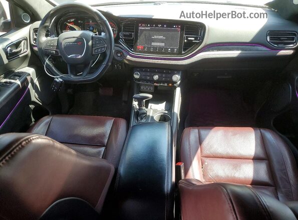 1C4SDJCT2PC632113 2023 DODGE DURANGO Black Dashboard view