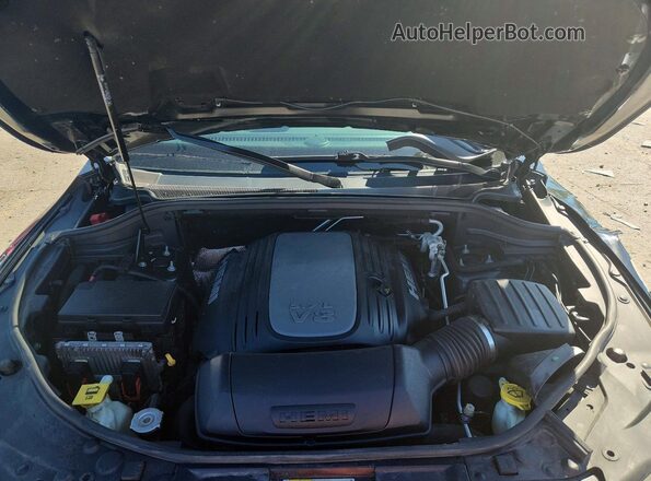 1C4SDJCT3HC733226 2017 DODGE DURANGO Black Engine compartment view