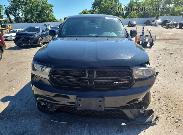 1C4SDJCT3HC733226 2017 DODGE DURANGO Black Front view