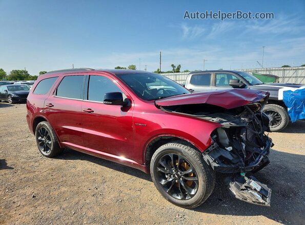 1C4SDJCT3LC395982 2020 DODGE DURANGO Красный Передняя правая четверть