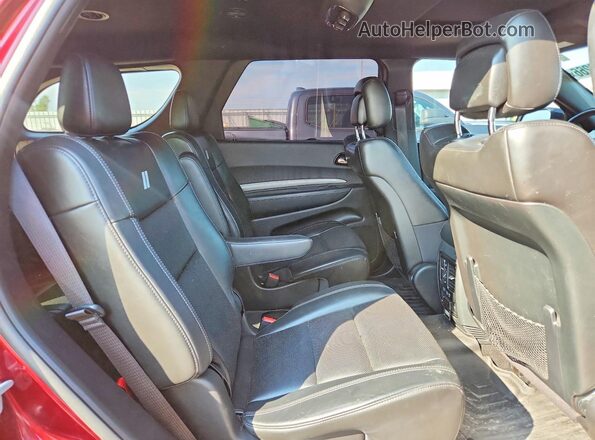 1C4SDJCT3LC395982 2020 DODGE DURANGO Красный Вид задней части салона