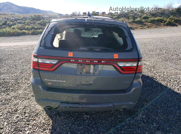 1C4SDJCT3MC609807 2021 DODGE DURANGO Серый Вид сзади