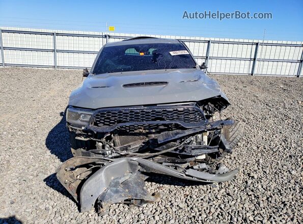 1C4SDJCT3MC609807 2021 DODGE DURANGO Серый Вид спереди