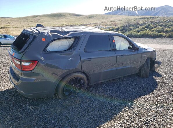 1C4SDJCT3MC609807 2021 DODGE DURANGO Серый Задняя правая четверть
