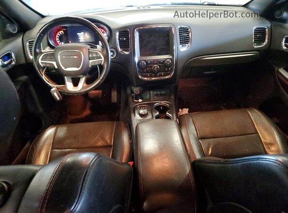 1C4SDJCT4HC928686 2017 DODGE DURANGO White Widok deski rozdzielczej