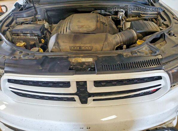1C4SDJCT4HC928686 2017 DODGE DURANGO White Widok wnętrza z tyłu
