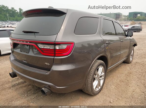 1C4SDJCT4MC555451 2021 DODGE DURANGO Gray Trasero derecho