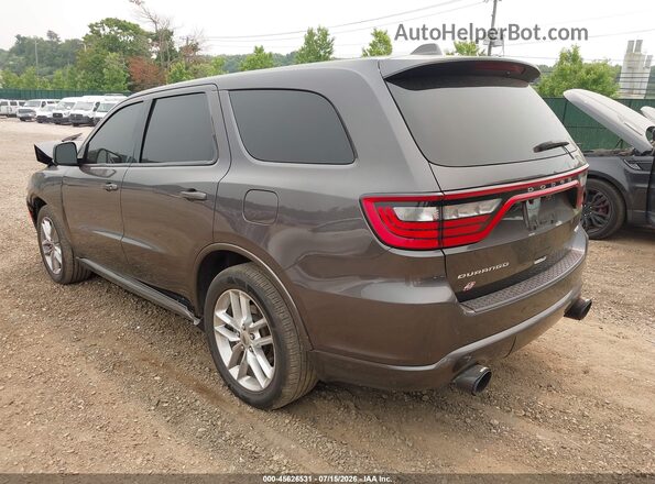 1C4SDJCT4MC555451 2021 DODGE DURANGO Gray Trasero izquierdo