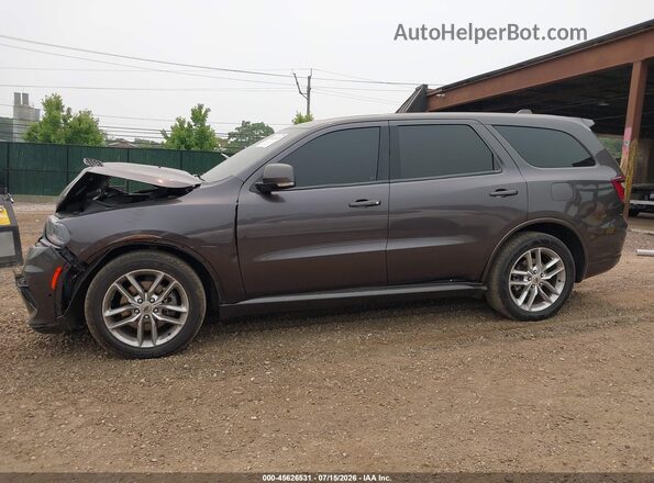1C4SDJCT4MC555451 2021 DODGE DURANGO Gray Vista interior de 360 grados