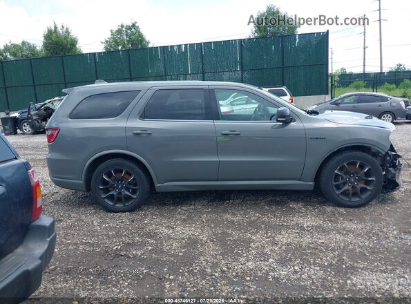 1C4SDJCT4MC878818 2021 DODGE DURANGO Gray Widok wnętrza z tyłu