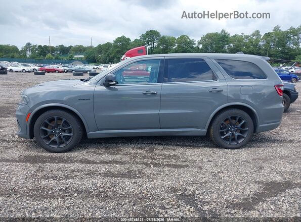1C4SDJCT4MC878818 2021 DODGE DURANGO Gray Widok wnętrza 360 stopni