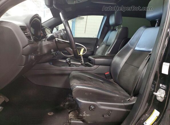 1C4SDJCT4NC217310 2022 DODGE DURANGO Black Front interior view
