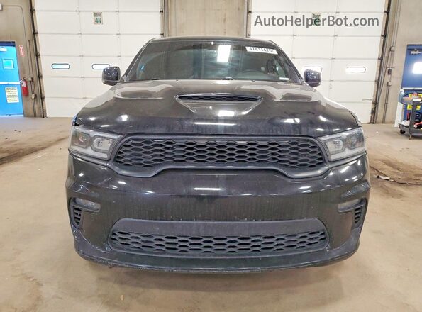 1C4SDJCT4NC217310 2022 DODGE DURANGO Black Front view