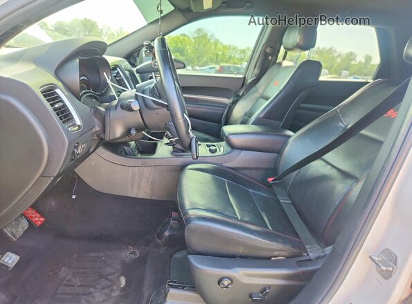 1C4SDJCT5JC434469 2018 DODGE DURANGO White Widok wnętrza z przodu