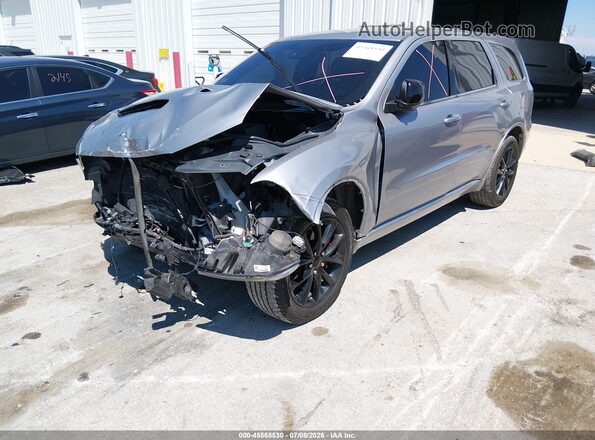 1C4SDJCT5JC438599 2018 DODGE DURANGO Silver წინა მარცხენა ხედი სამი მეოთხედიდან