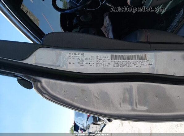 1C4SDJCT5JC438599 2018 DODGE DURANGO Silver ძრავის განყოფილების ხედი