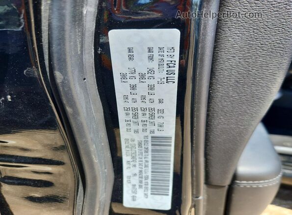 1C4SDJCT5KC848742 2019 DODGE DURANGO Black Շարժիչի բաժամունքի տեսք