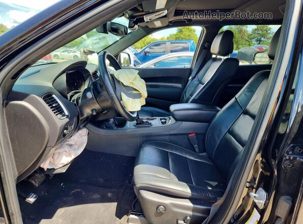 1C4SDJCT5KC848742 2019 DODGE DURANGO Black Սալոնի դիմացի տեսք