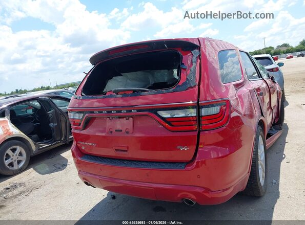 1C4SDJCT5MC627273 2021 DODGE DURANGO Red 