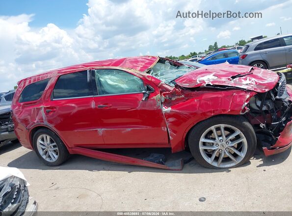 1C4SDJCT5MC627273 2021 DODGE DURANGO Red Սարքավորումների վահանակի տեսք