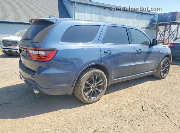 1C4SDJCT5MC723811 2021 DODGE DURANGO Синий Задняя правая четверть
