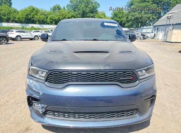 1C4SDJCT5MC723811 2021 DODGE DURANGO Синий Вид спереди