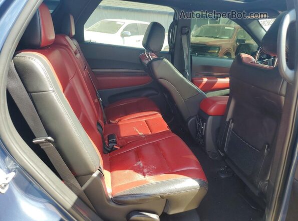 1C4SDJCT5MC723811 2021 DODGE DURANGO Синий Вид задней части салона