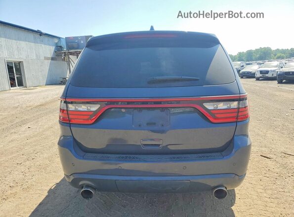 1C4SDJCT5MC723811 2021 DODGE DURANGO Синий Вид сзади
