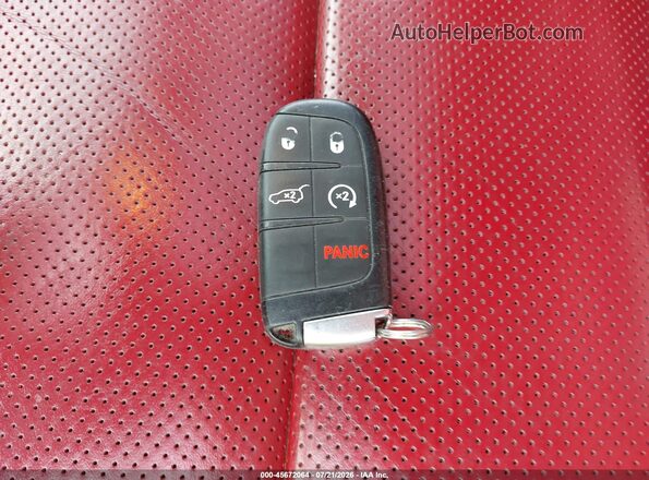1C4SDJCT5MC837839 2021 DODGE DURANGO Белый Вид панели приборов
