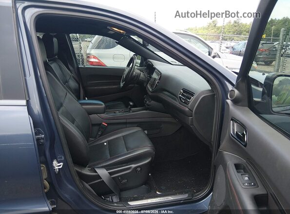 1C4SDJCT5MC848629 2021 DODGE DURANGO Blue Widok wnętrza z przodu