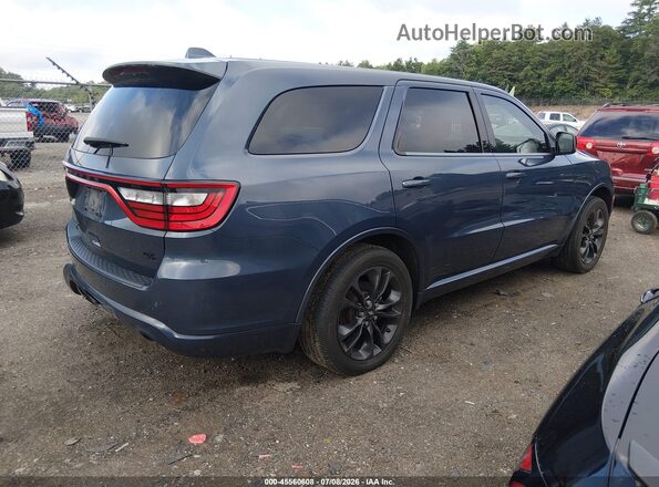 1C4SDJCT5MC848629 2021 DODGE DURANGO Blue Tył prawy
