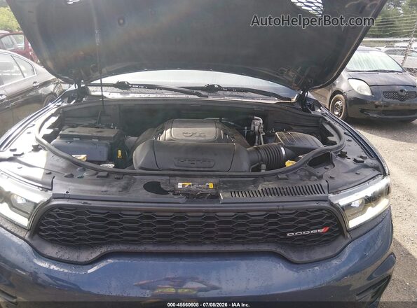1C4SDJCT5MC848629 2021 DODGE DURANGO Blue Widok z tyłu
