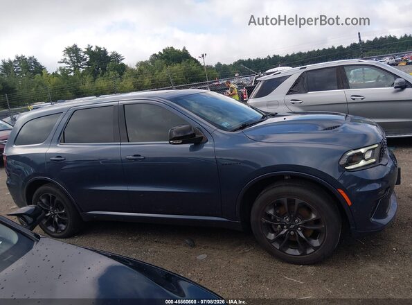 1C4SDJCT5MC848629 2021 DODGE DURANGO Blue Widok wnętrza z tyłu