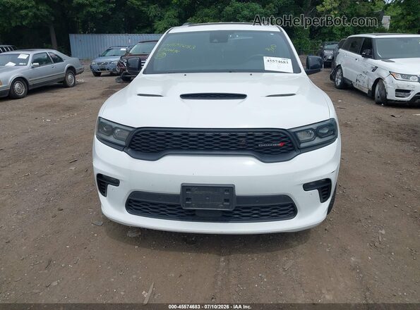 1C4SDJCT5PC568519 2023 DODGE DURANGO White Vista del cuadro de instrumentos