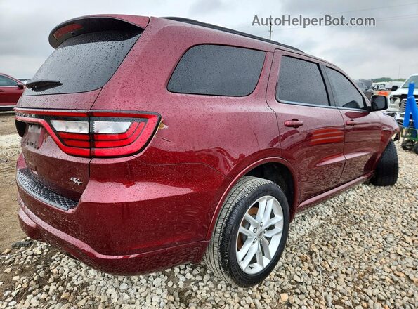 1C4SDJCT5RC143689 2024 DODGE DURANGO Maroon Tył prawy
