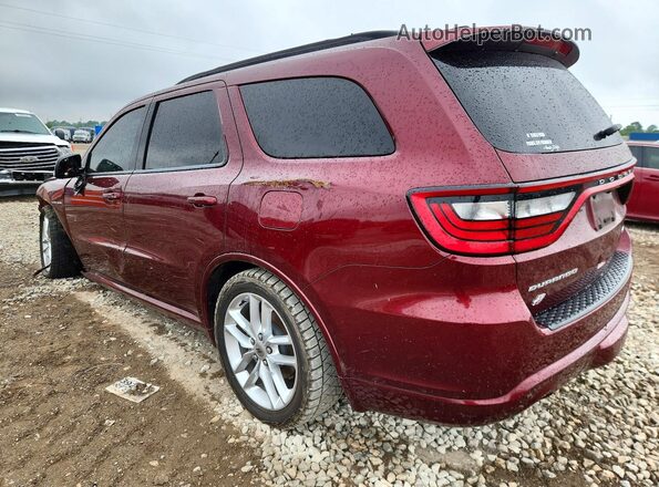 1C4SDJCT5RC143689 2024 DODGE DURANGO Maroon Tył lewy