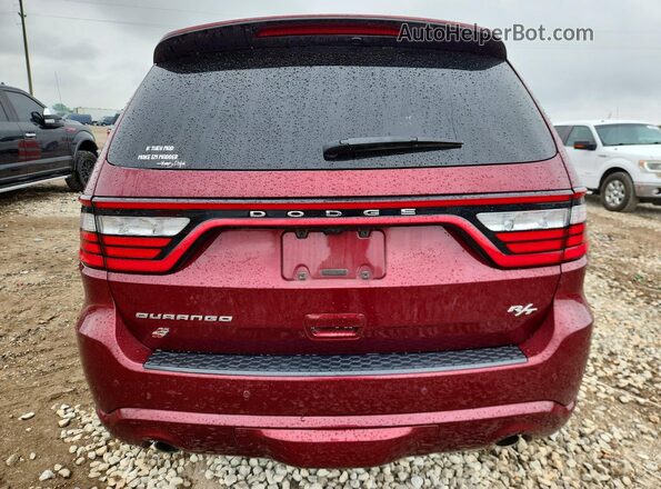 1C4SDJCT5RC143689 2024 DODGE DURANGO Maroon Widok z tyłu