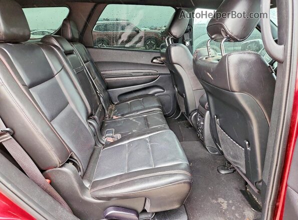 1C4SDJCT5RC143689 2024 DODGE DURANGO Maroon Widok wnętrza z tyłu