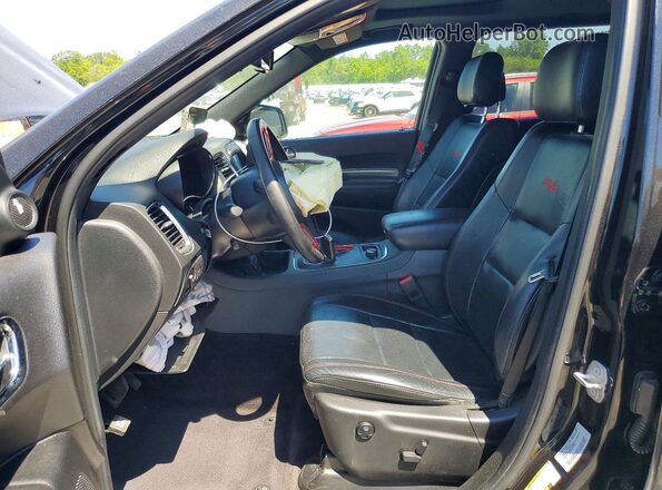 1C4SDJCT6GC394685 2016 DODGE DURANGO Black Սալոնի դիմացի տեսք